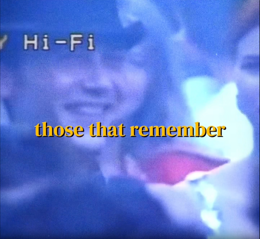 Oldskool club footage.